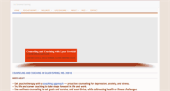 Desktop Screenshot of counselingsilverspring.com